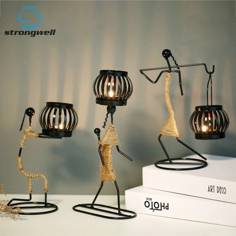 Nordic Metal Candlestick Nordic Metal Candlestick